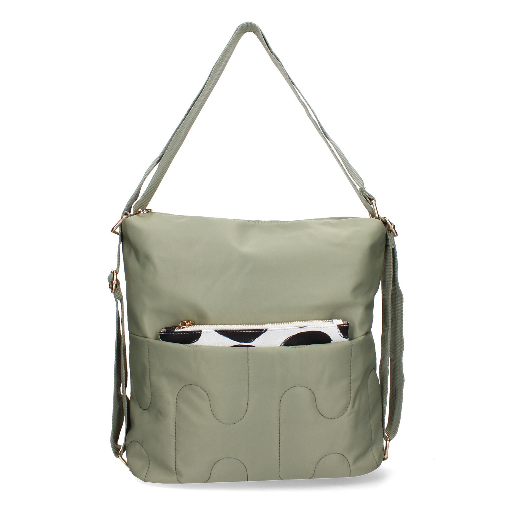 Bolso de hombro de Mujer con dos piezas, compartimento principal con cremallera