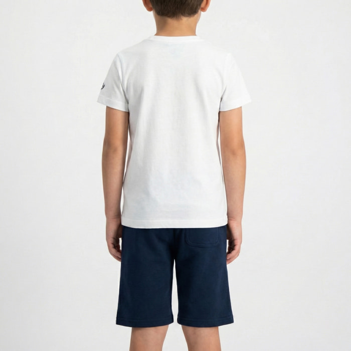 Set t-shirt e bermuda jersey
