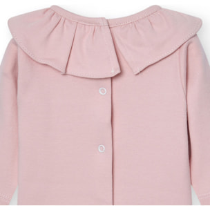 Body bebé manga larga cuello volante