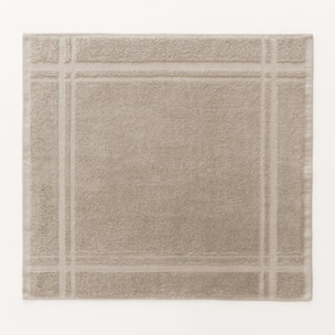 Pack de 2 torchons de cuisine (50x50) TAUPE