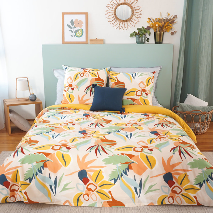 Parure housse de couette 2pcs 100% coton 57 fils lucia