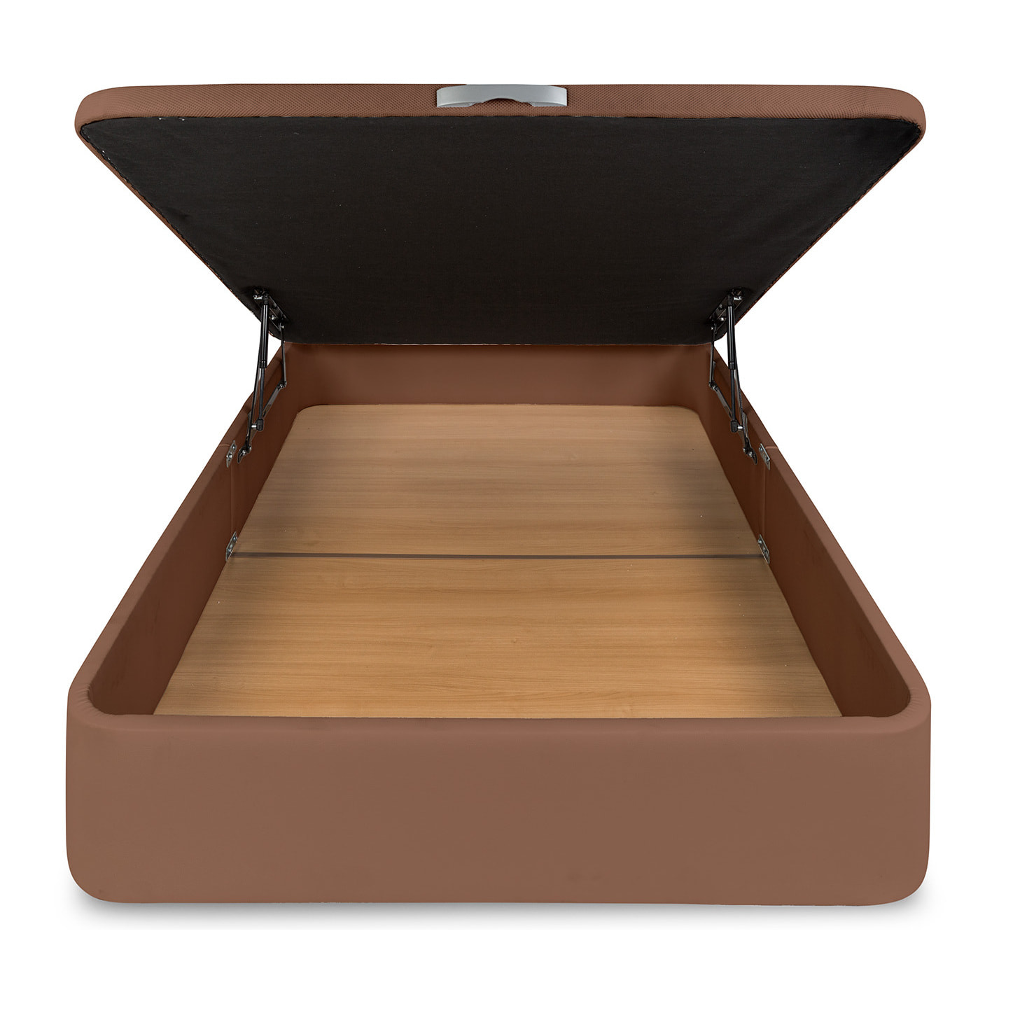 Canapé Polipiel de Luxe Marron - Incluye Montaje