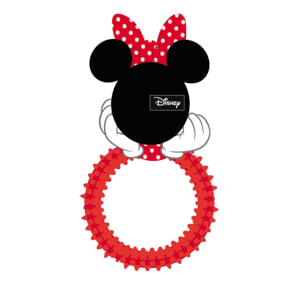 Aro mordedor tpr para perros diseño minnie