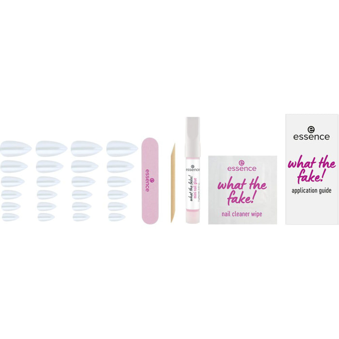 What The Fake! - Kit Faux-ongles + Accessoires 28 Pièces