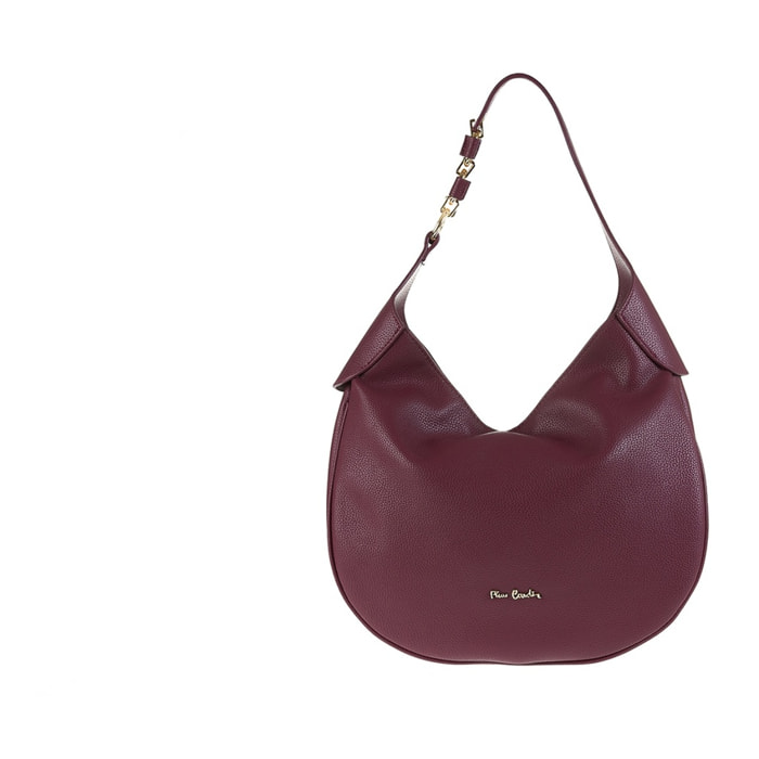 Borsa a spalla da donna Made in Italy - Modello Celeste Lux - 100% pelle - 33.0 x 25.5 x 12.0 cm