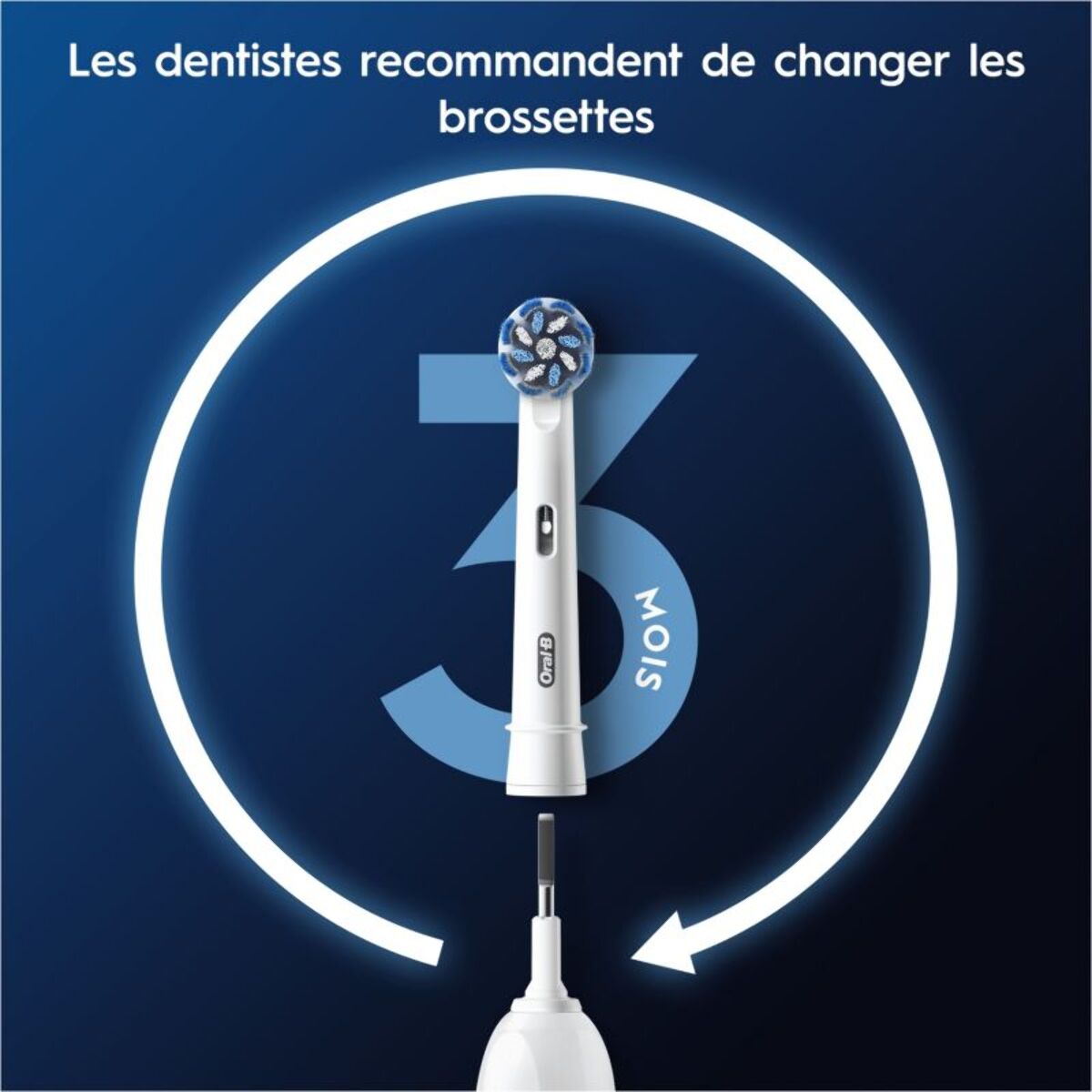 Brossette dentaire ORAL-B Sensitive Clean X-Filaments 8er FFU