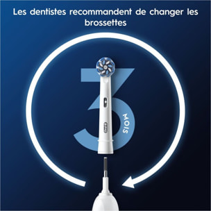 Brossette dentaire ORAL-B Sensitive Clean X-Filaments 8er FFU