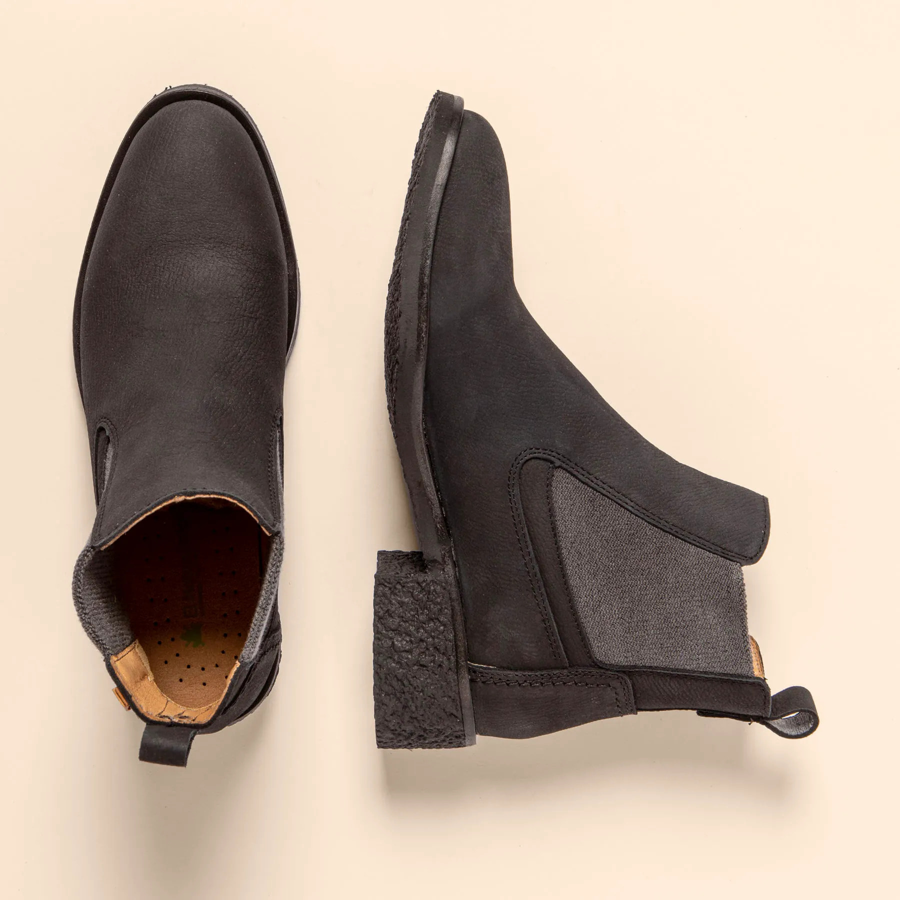 Botines con tacón N5947 PLEASANT BLACK / IRATI color Black