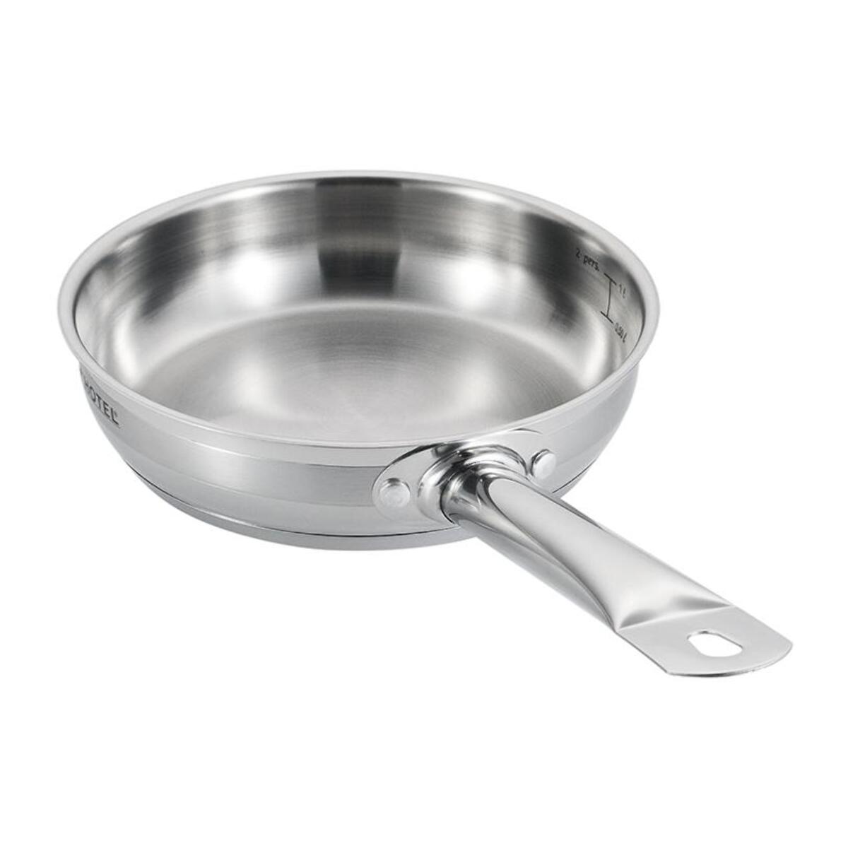 Poêle inox 20x5cm induction