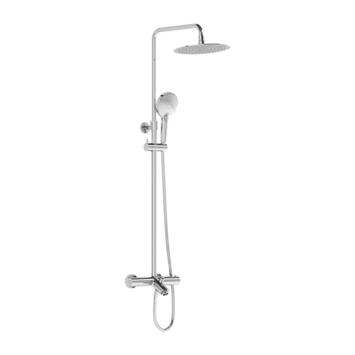 Colonne de douche ou bain douche thermostatique VITRA Aquaheat Bliss 250