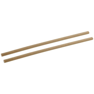 Boite de 250 pailles en papier brun 21 cm Fackelmann Nature