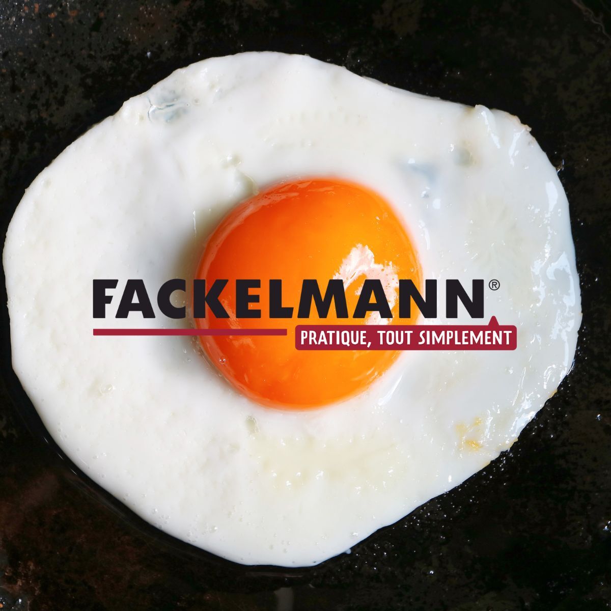 Poêle fonte aluminium revêtement antiadhésif céramique sans PFAS Fackelmann