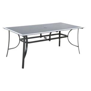 Table de jardin aluminium 10 places BARATHE