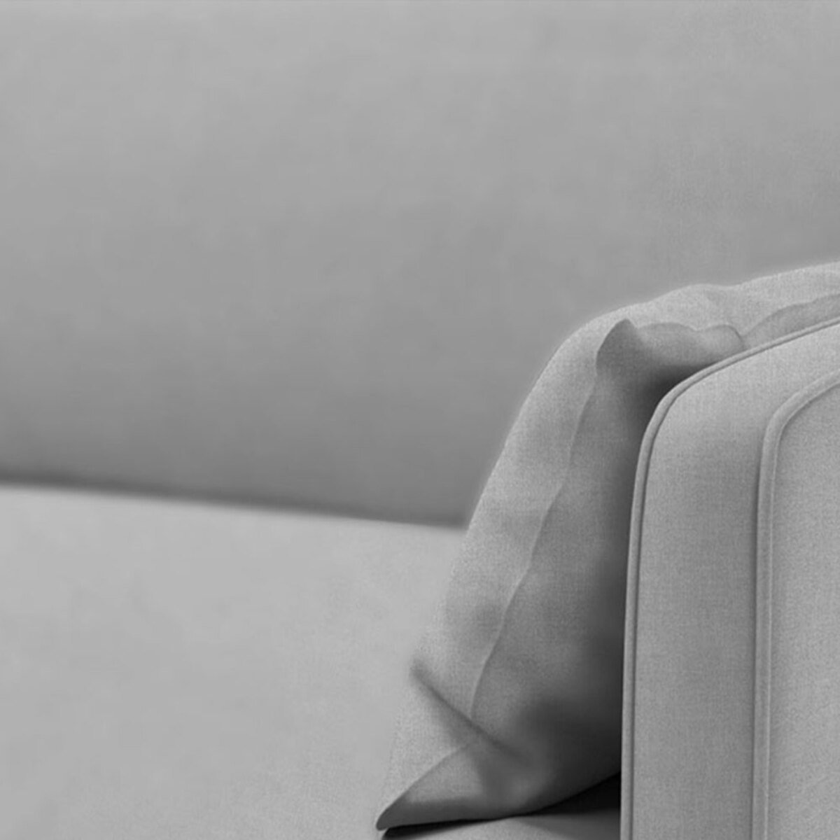 Canapé Tissu Droit Splendido - 3 Places