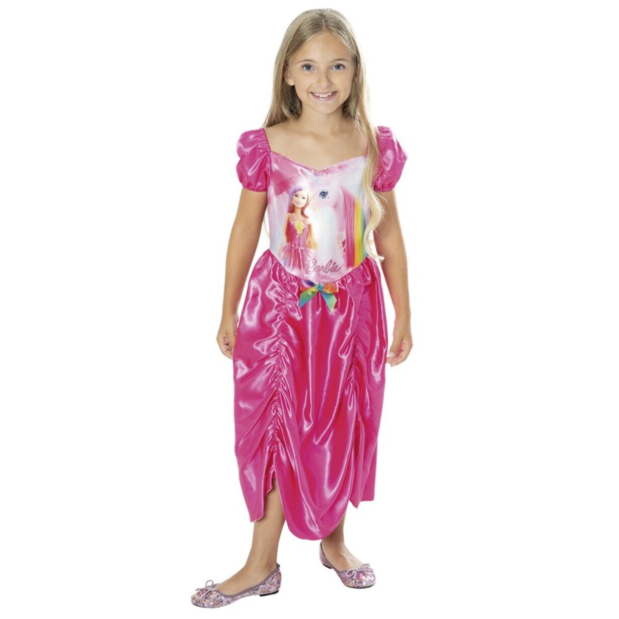 DISFRAZ BARBIE GREEN COL EN CAJA INF