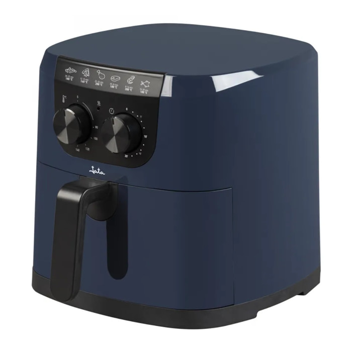 Freidora de aire JATA JEFR1227 de 4,5 litros. Incluye 100 hojas de papel de horno. Temporizador