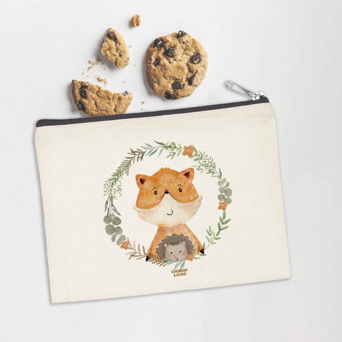 Trousse zippée personnalisable - .
