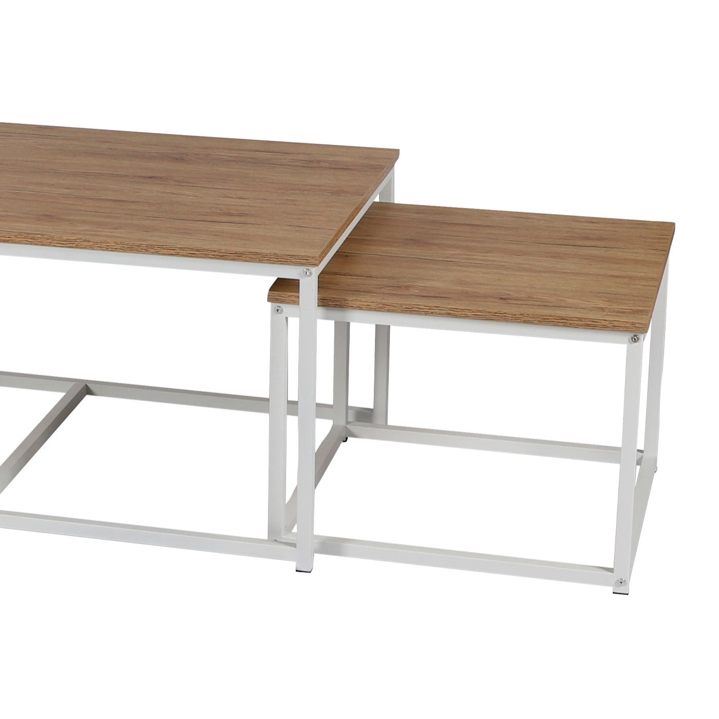 Lot 3 tables berlin blanc 100x45cm