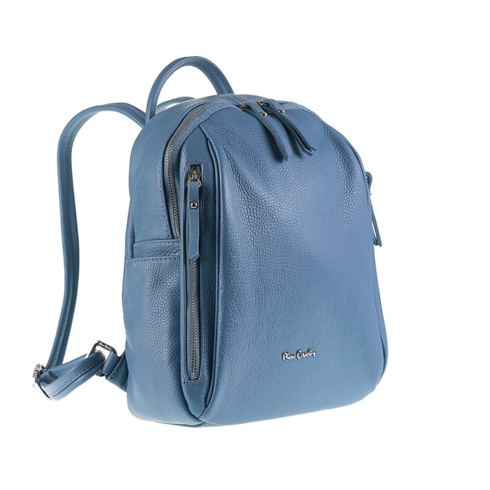 Zaino da donna in pelle Made in Italy - Modello Céleste Nova - Casual - 26.0 x 30.0 x 11.0 cm