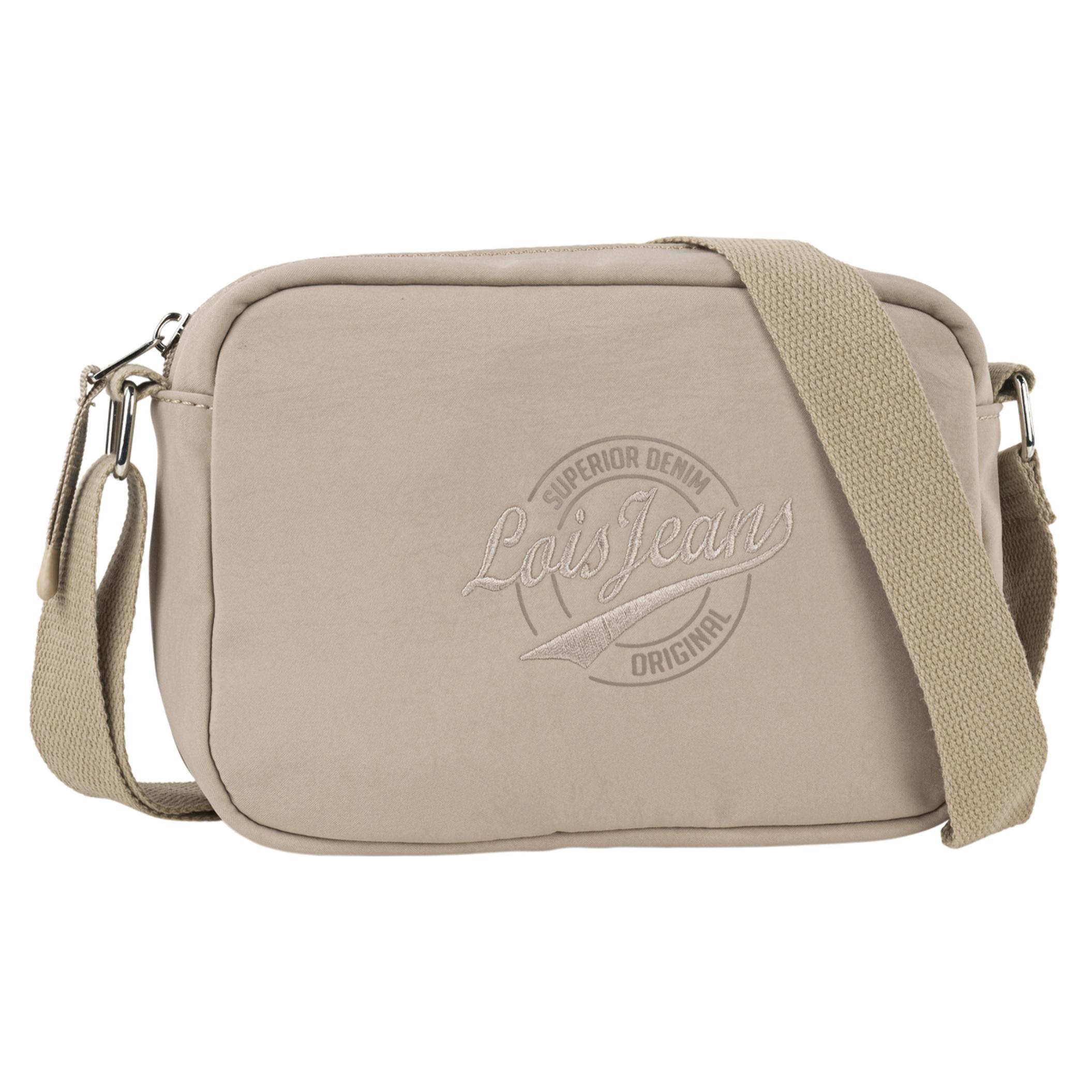 Bolso Bandolera Mujer Sint/Pu Lois Pyramid Beige