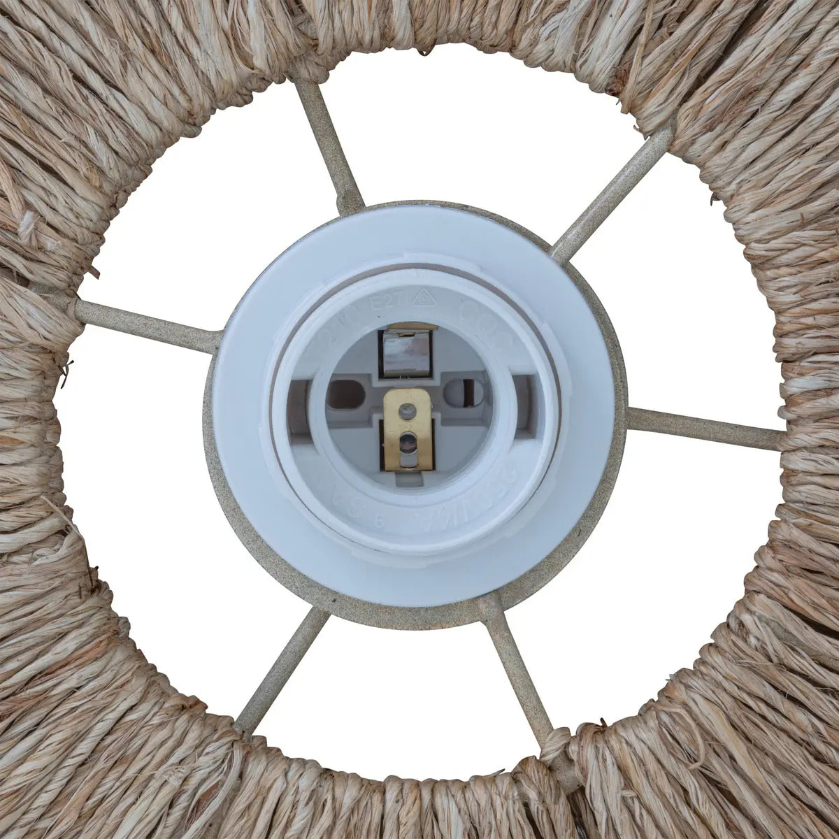 Suspension "Alara" jute beige D69,5cm