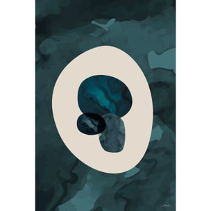 Tableau pierre labradorite Tableau alu Dibond