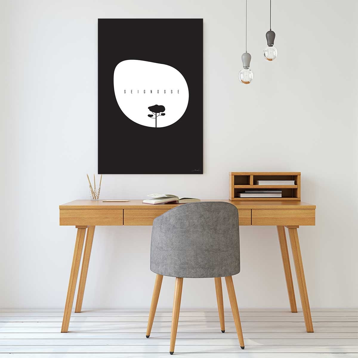 Tableau minimal seignosse Tableau plexiglas