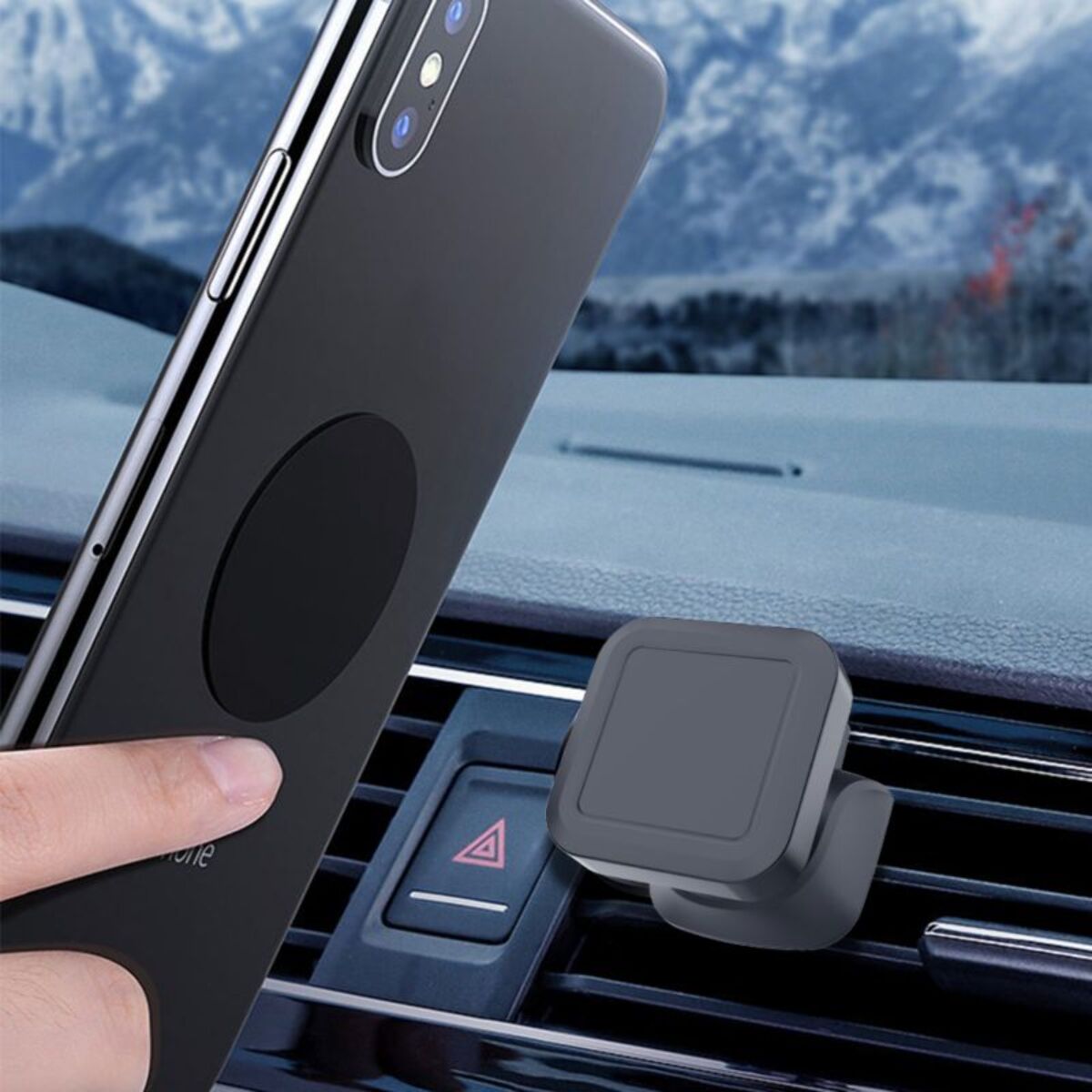 Support smartphone ESSENTIELB magnétique pour Voiture