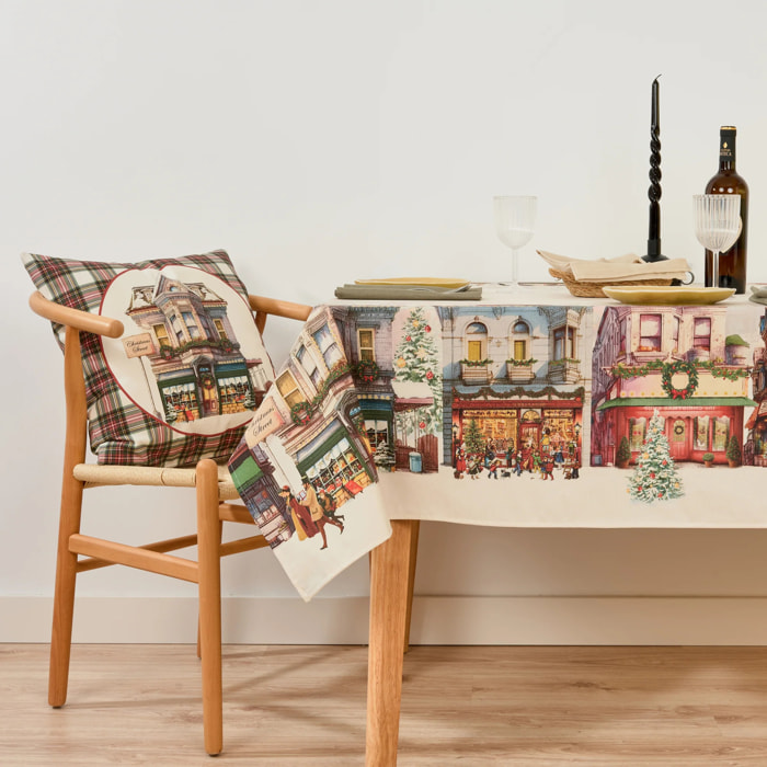 Nappe Anti-tâches Toucher du Tissu Christmas City