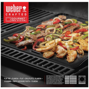 Plancha pour barbecue WEBER Plancha Weber Crafted