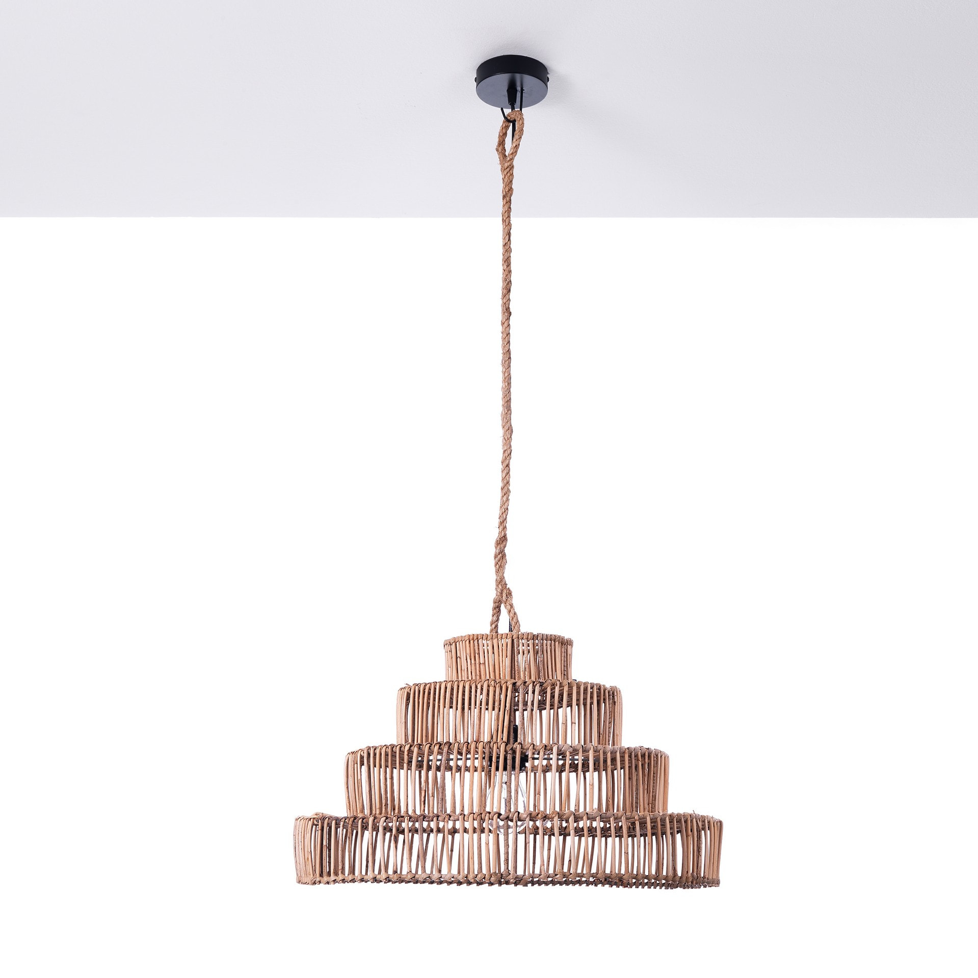 TOMASUCCI Lampadario TOWER Marrone