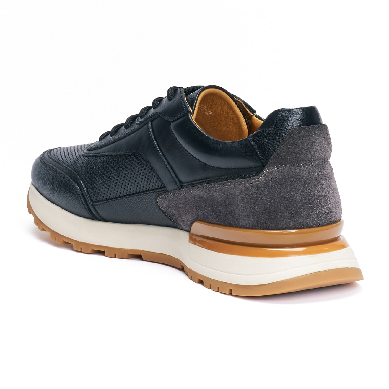 Sneaker British Passport Nero
