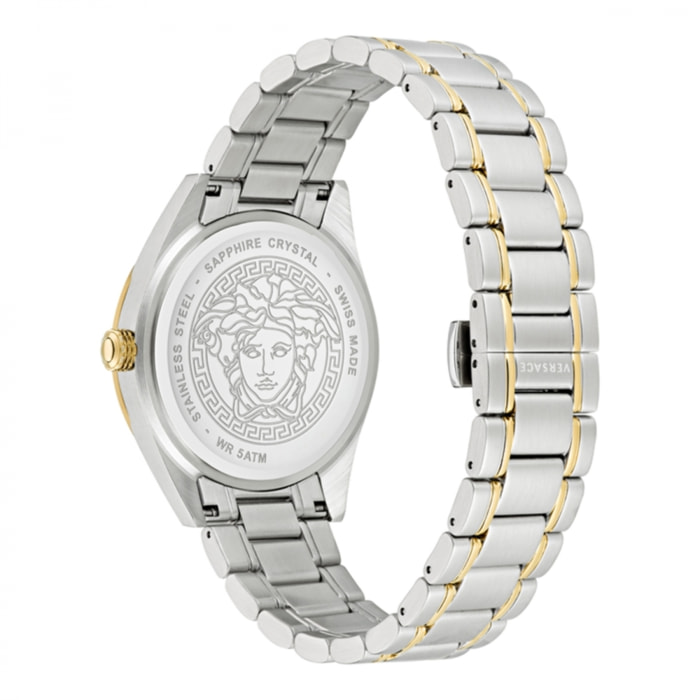 Reloj Versace VE6A00523 Hombre Analogico Cuarzo con Correa de Acero inoxidable