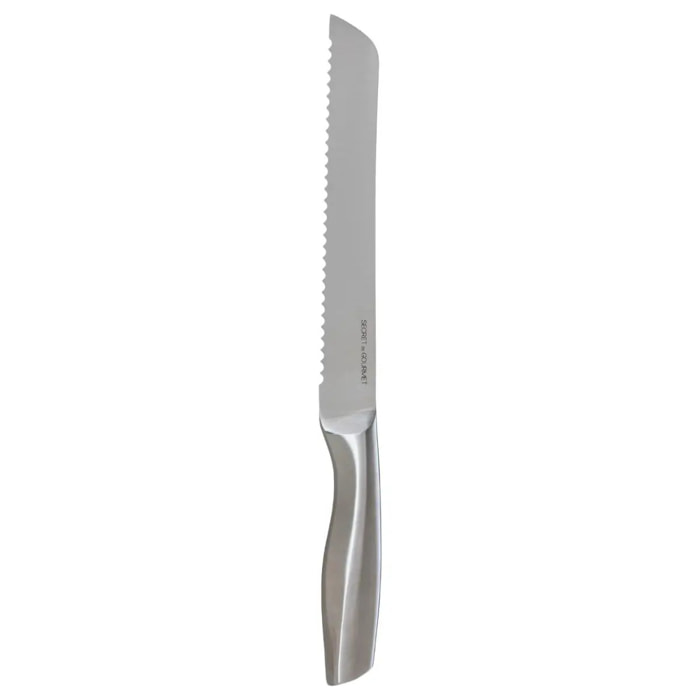 Couteau à pain inox "Silver Précision" lame 21cm