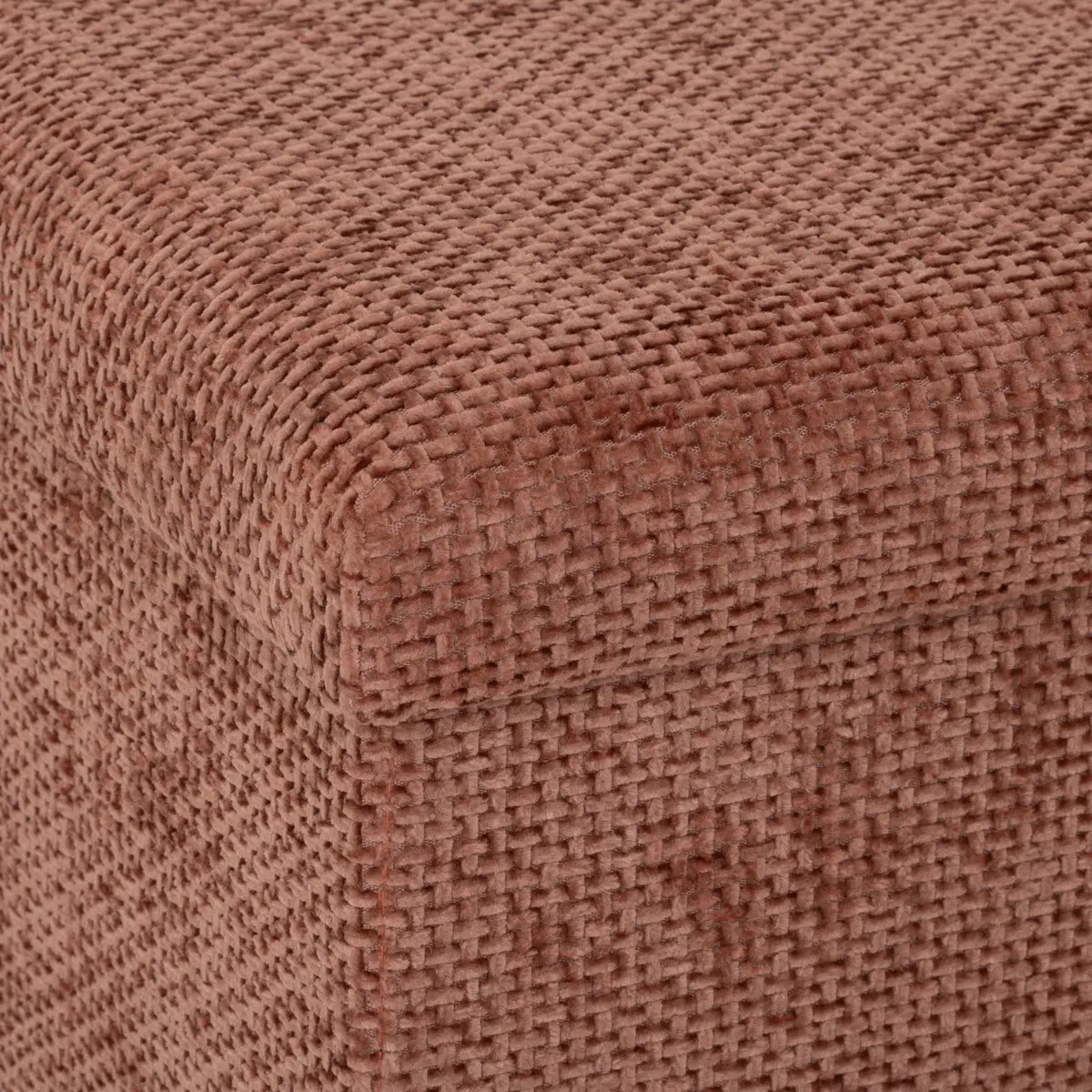 Pouf Mix'n Modul pliable 31x31cm terracotta