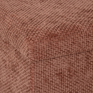 Pouf Mix'n Modul pliable 31x31cm terracotta