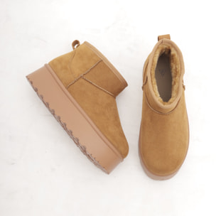 STIVALETTO MAMMUT CUOIO