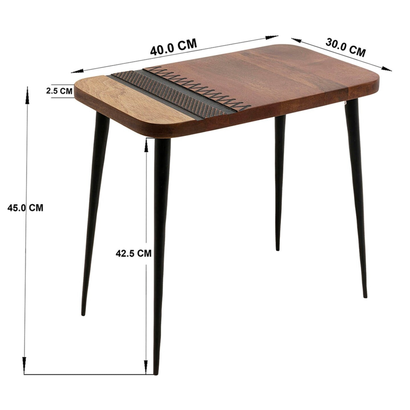 Table d'appoint Medina rectangulaire Kare Design