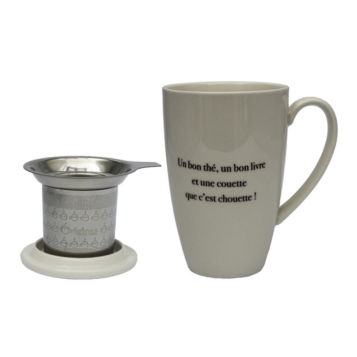 Mug en Céramique avec Infuseur