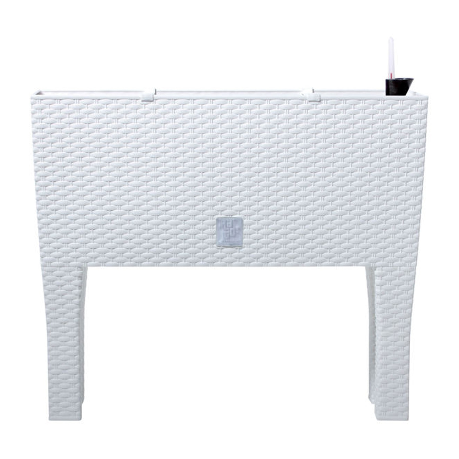 Jardinera c/ patas mod. rato jh 600. c/autorriego 60x25x46cm. blanco