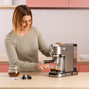 Solac - Cafetera Espresso Taste Slim ProCap 1350 W