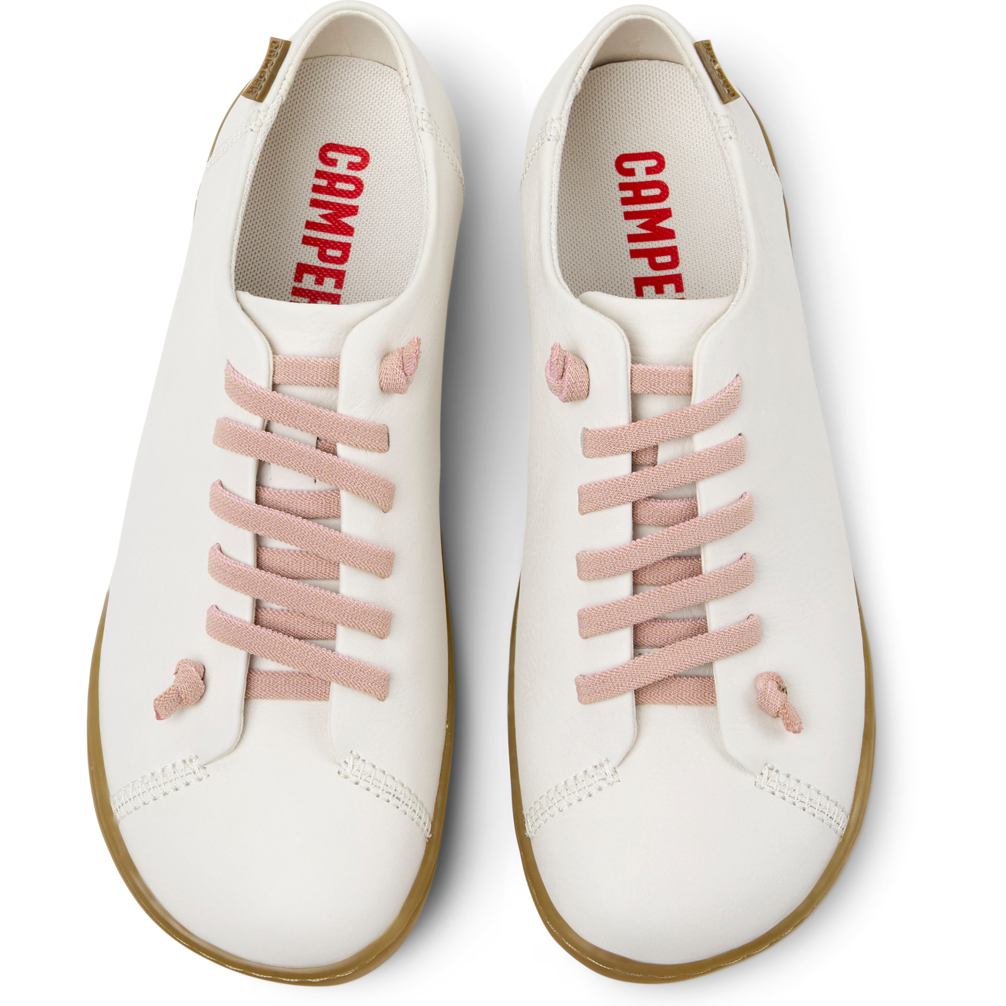 Zapatillas - CAMPER Peu Cami - Blanco - Cuero liso