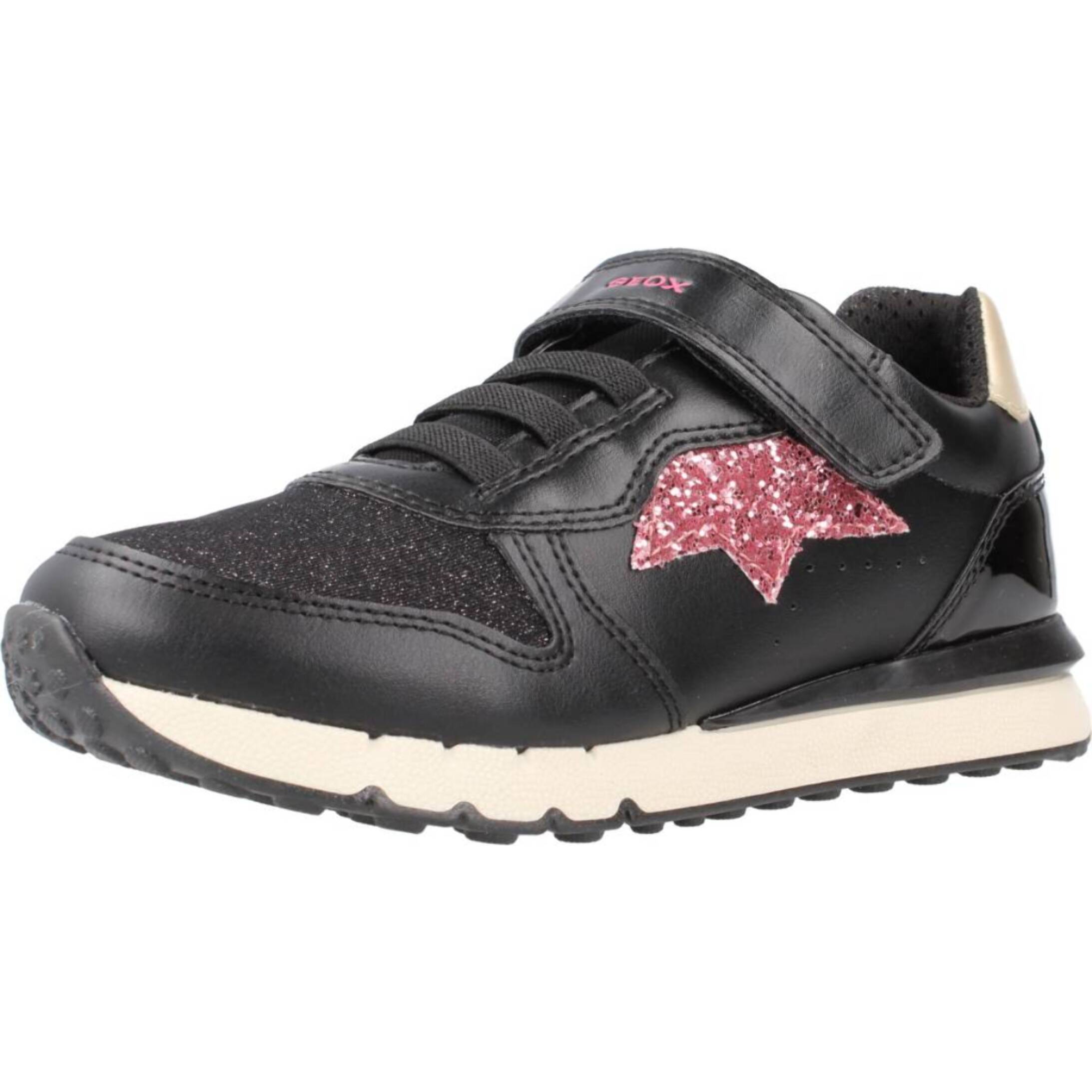 Zapatillas Niña de la marca GEOX  modelo J ASTICS G.F NEGRO