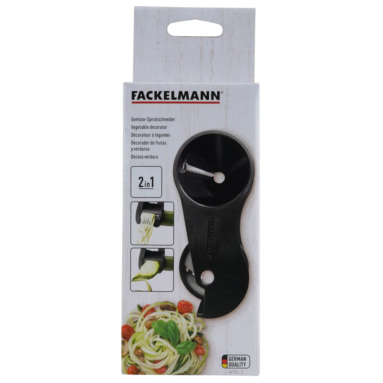 Taille légumes en spirale 16 cm Fackelmann