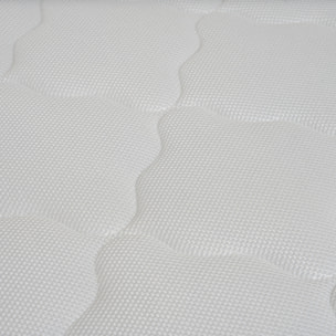 Materasso Luxury Ginflex Matrimoniale 160x190 Altezza 28cm Memory Foam 3 Strati Sfoderabile CON TOPPER INTEGRATO SGANCIABILE Tessuto Damascato e Fascia in Velluto (Antiacaro - Anallergico - Antibatterico - Ergonomico)