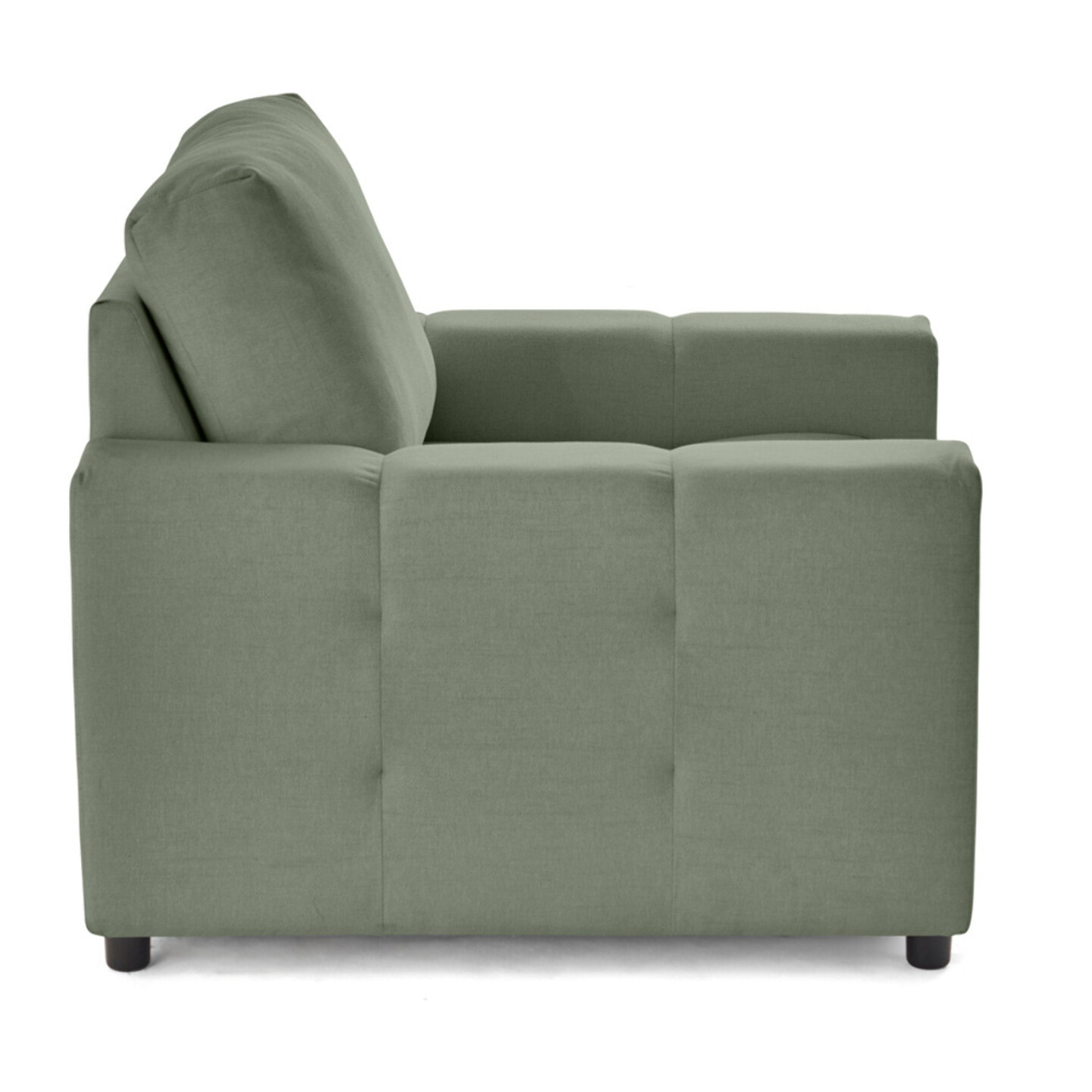 Crocus - fauteuil en tissu - Vert sauge