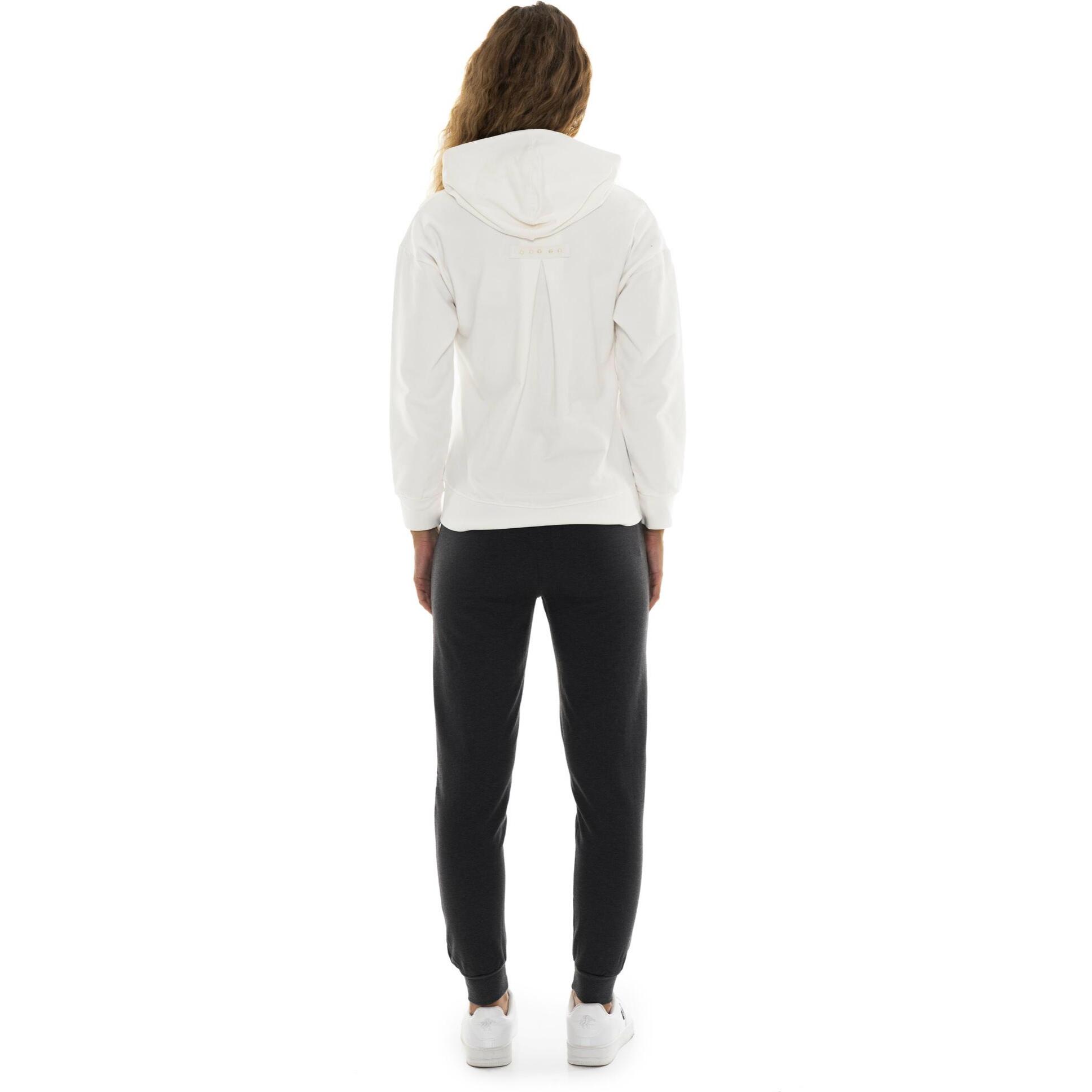 Tuta invernale da donna con cappuccio e zip 'Pearl'