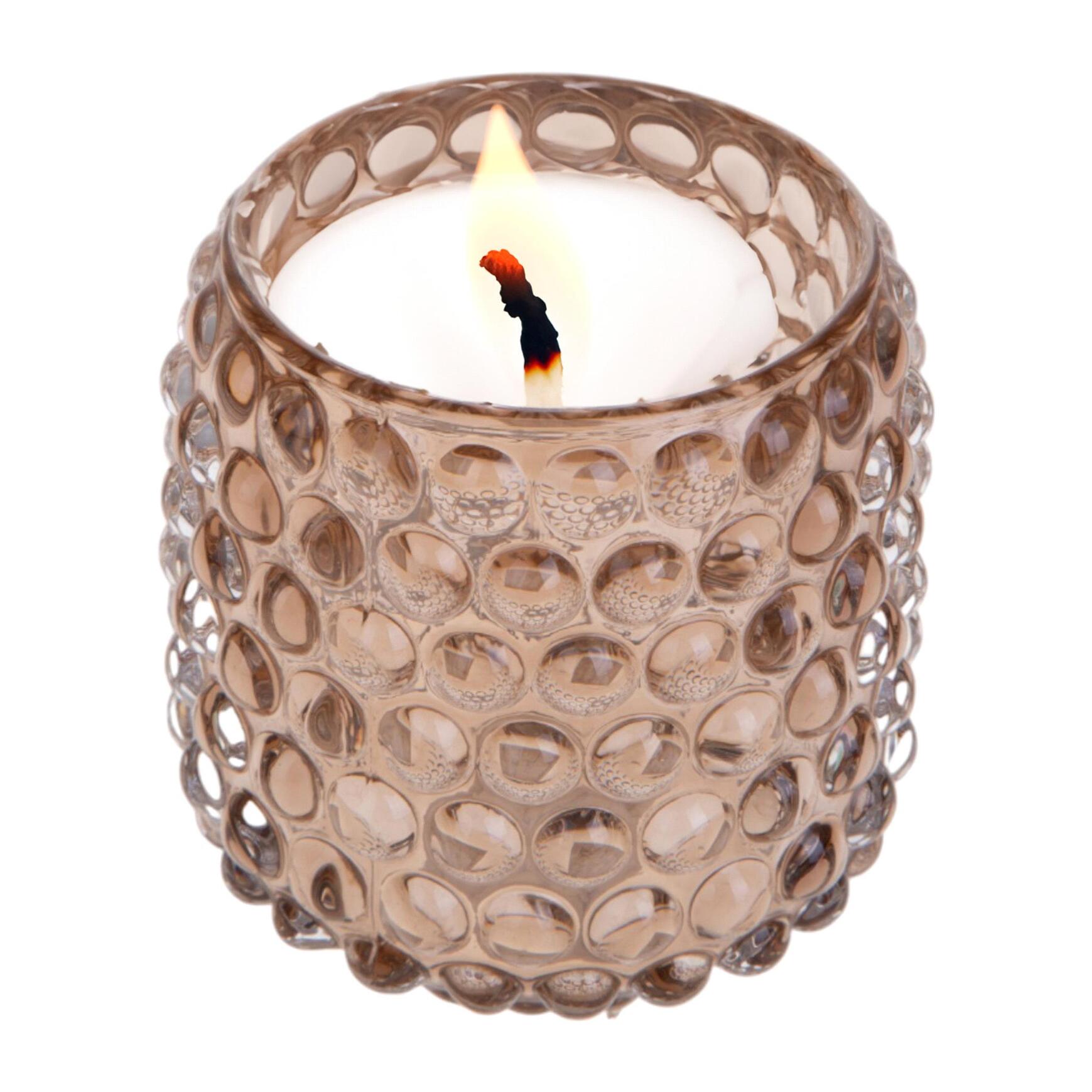 Portacandele bubble - Pezzi 12 - 9xH9x9cm - Bianchi Dino SpA