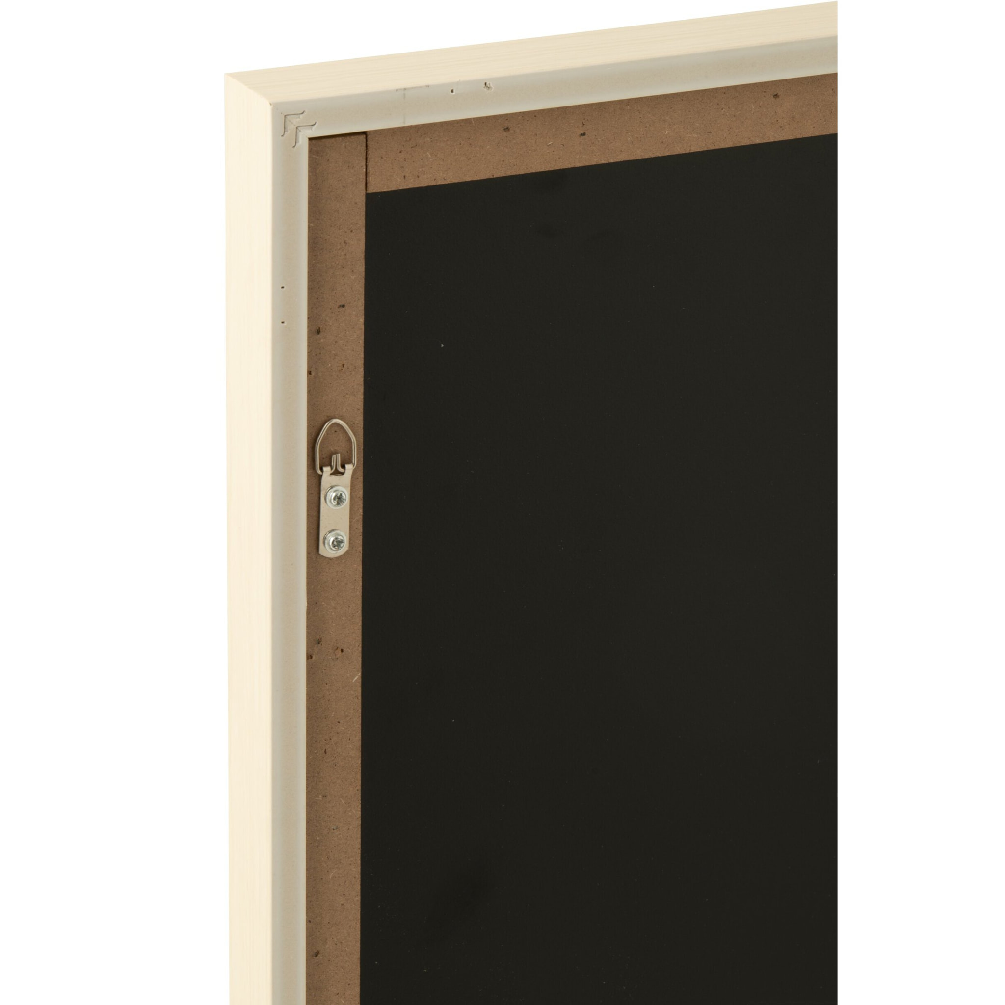 J-Line tableaux cerf - MDF - blanc cassé - assortiment de 2