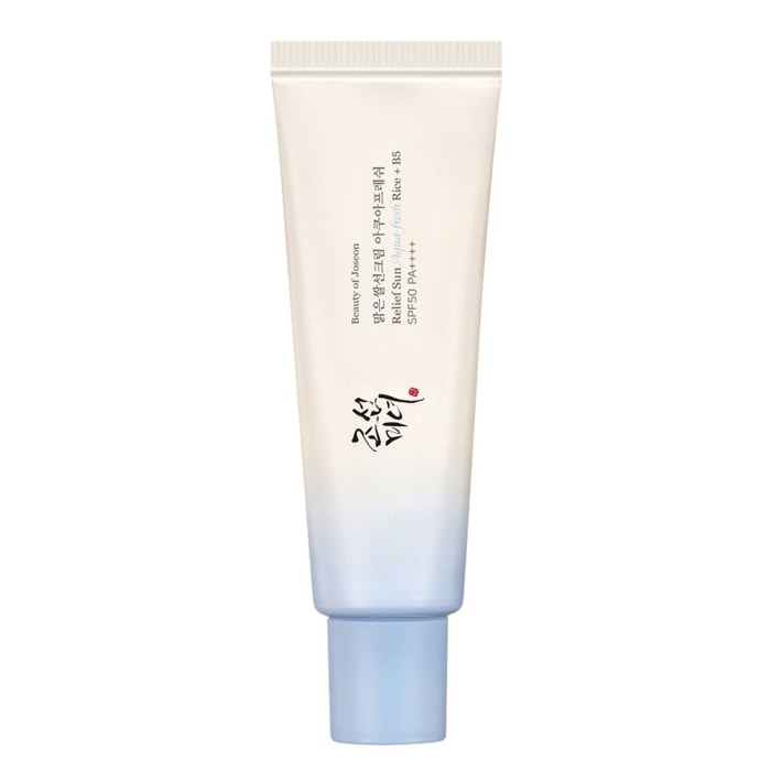 Relief Sun Aqua-Fresh Rice + B5 SPF50 Pa++++ - Crème Solaire Transparente au riz Aqua Fresh 50 ml
